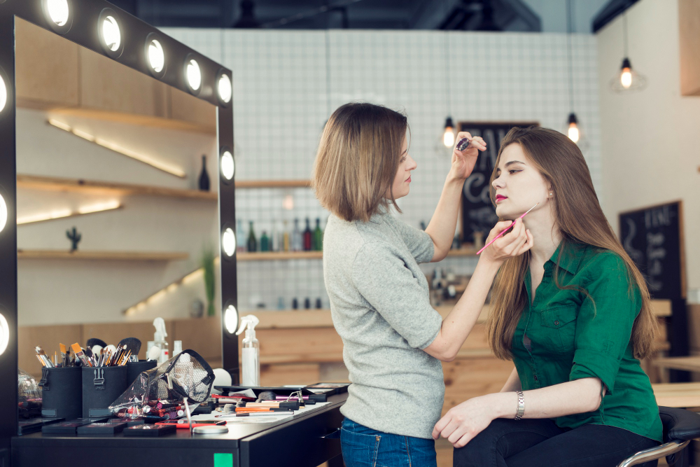 professional vs unprofessional beauty parlour Canada