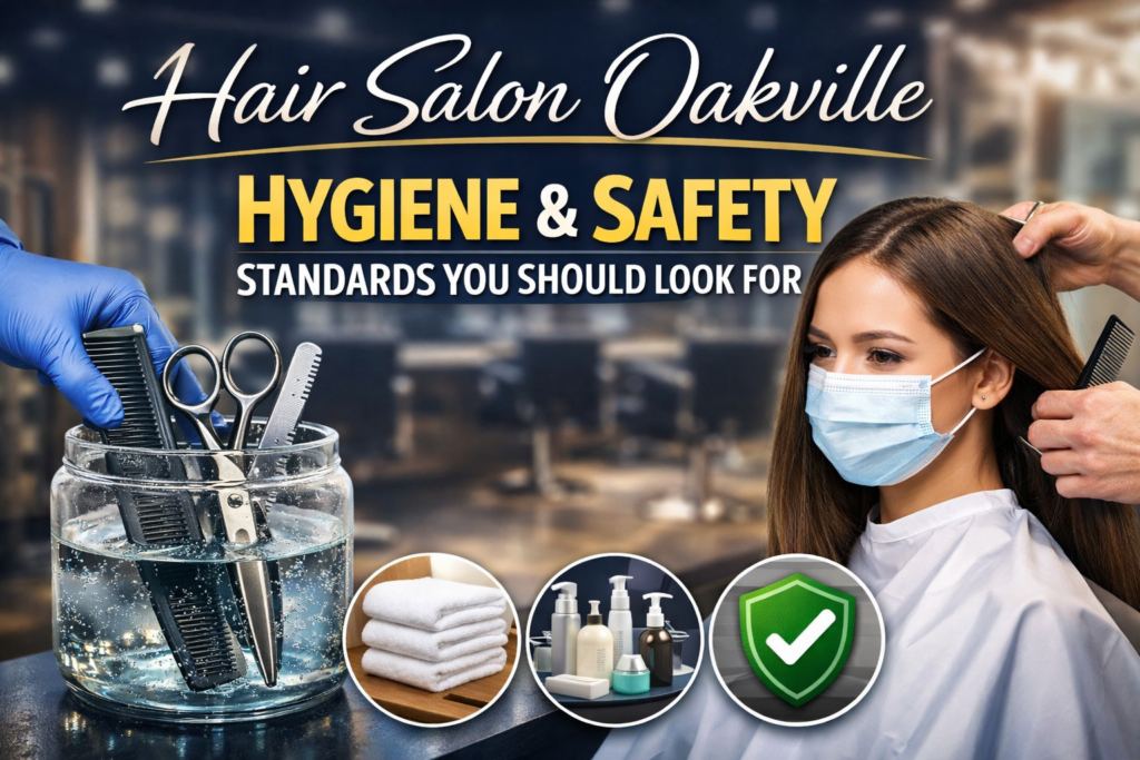 Hair salon Oakville hygiene & safety