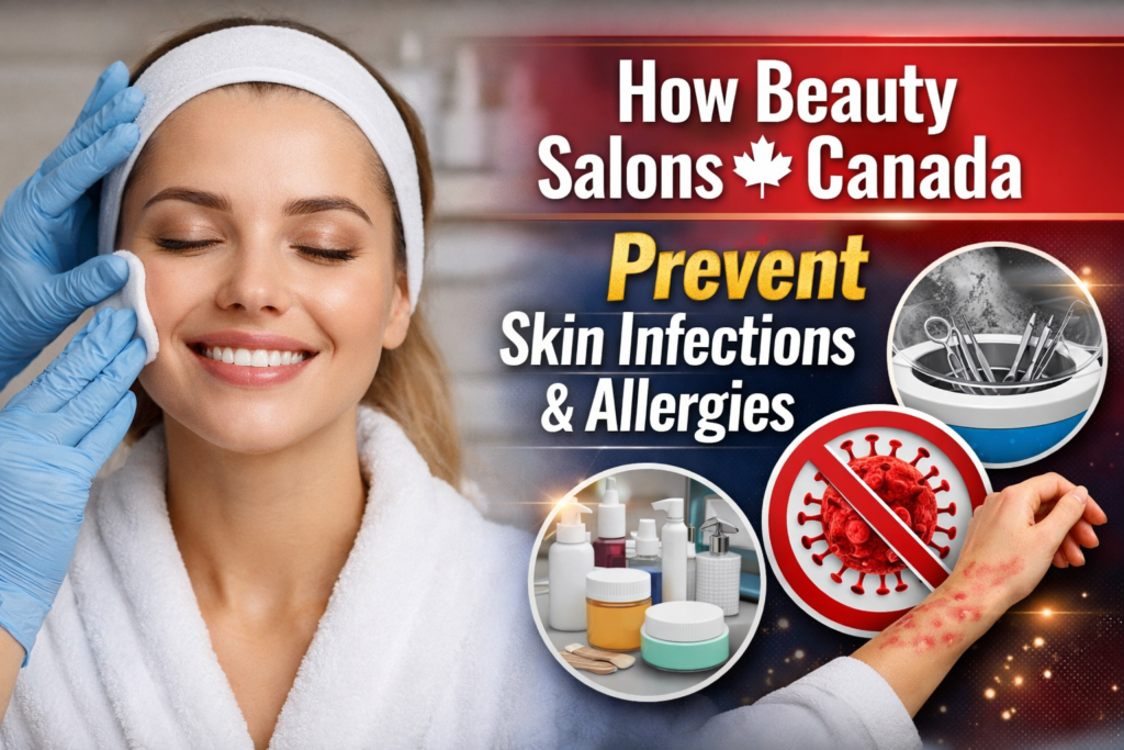 Prevent skin infections by beauty salon in Canada