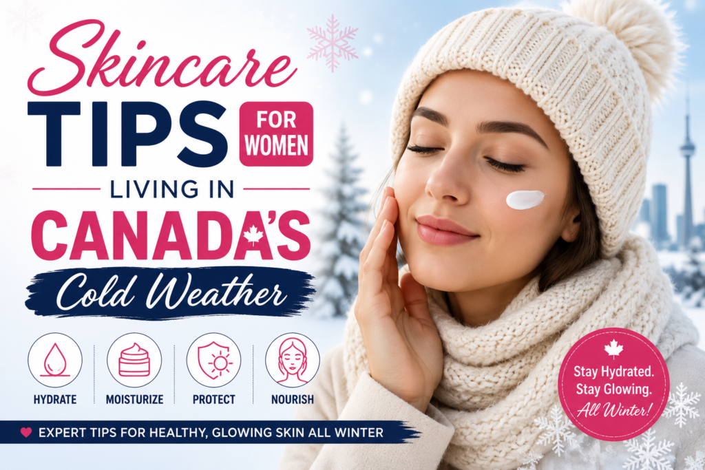 Winter skincare tips from beauty salon Canada