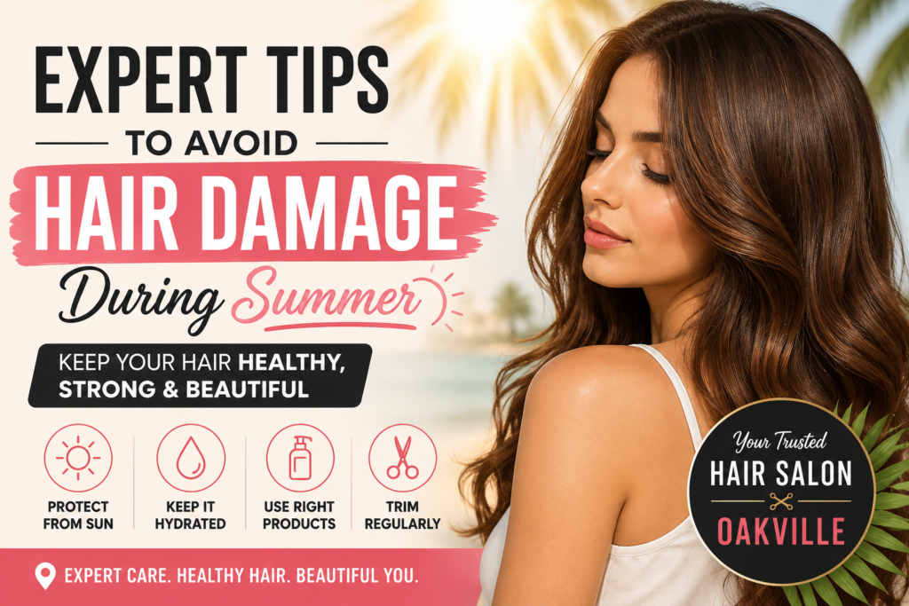 Hair damage summer tips