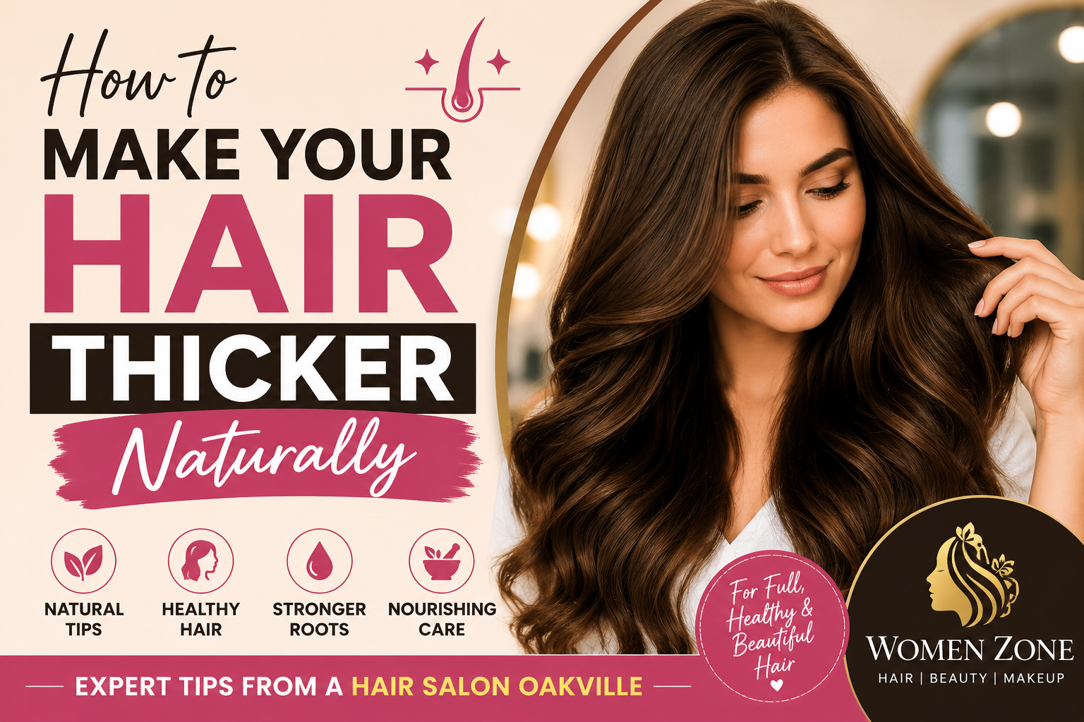 Guide to make a hair thicker naturally