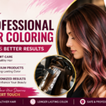 hair colouring service at women zone beauty spa