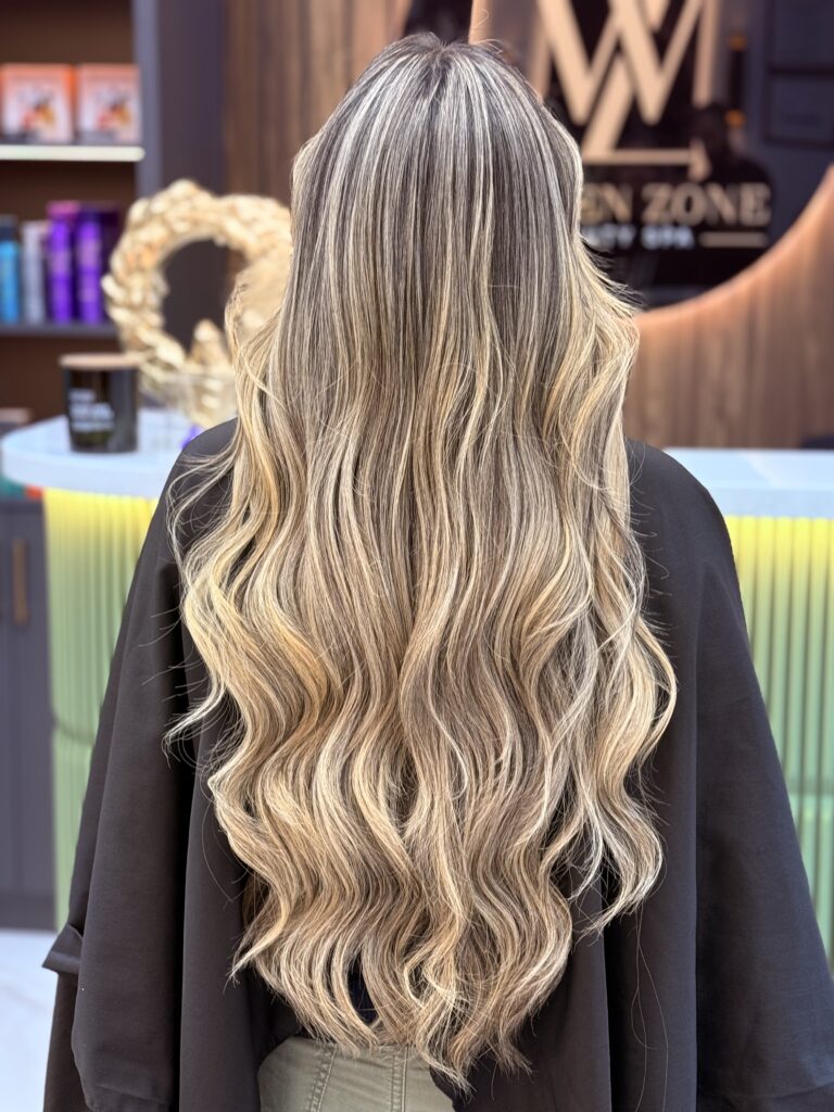 women hair colour at home